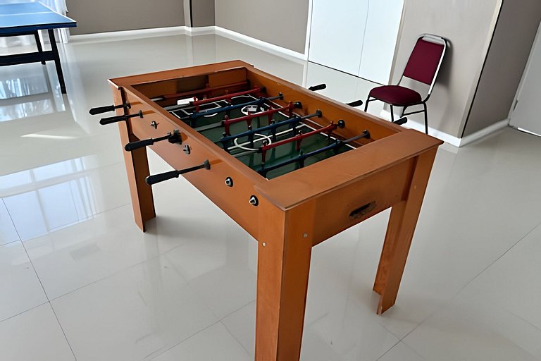 Flat em Rio2, cozinha equipada, piscina, internet de 500 Mb