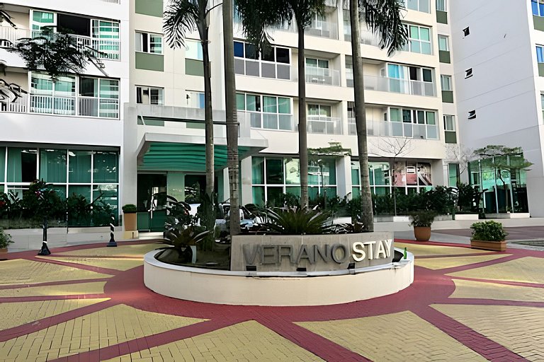 Flat |Cozinha |Lavanderia |Gym |Piscina |Sauna