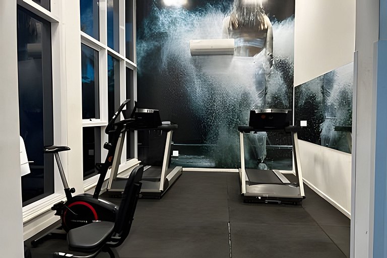 Flat |Cozinha |Lavanderia |Gym |Piscina |Sauna