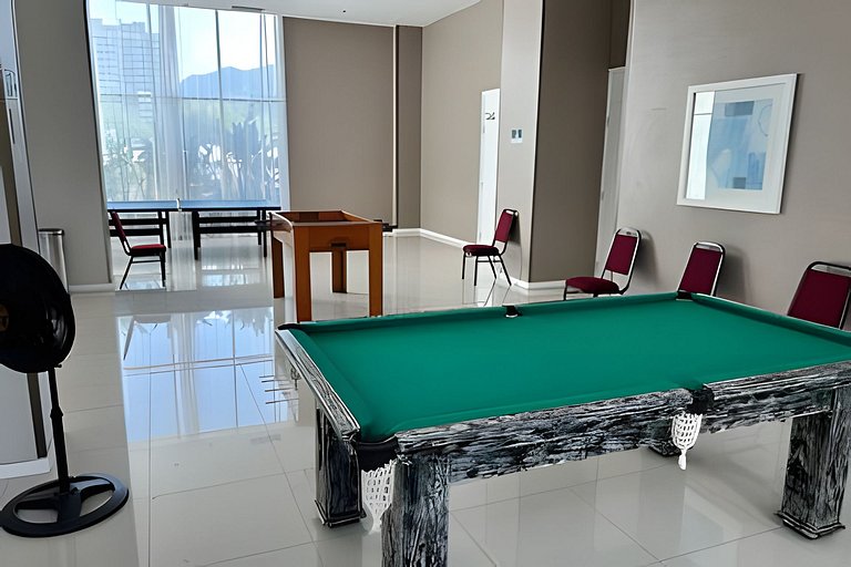 Flat |Cozinha |Lavanderia |Gym |Piscina |Sauna