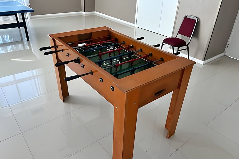 Flat |Cozinha |Lavanderia |Gym |Piscina |Sauna