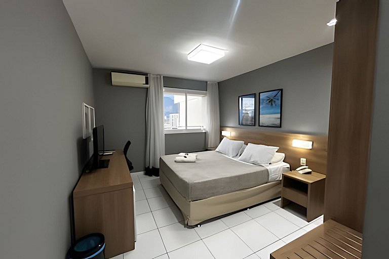 Suíte | Escritorio | Piscina | Sauna | Barra Olimp