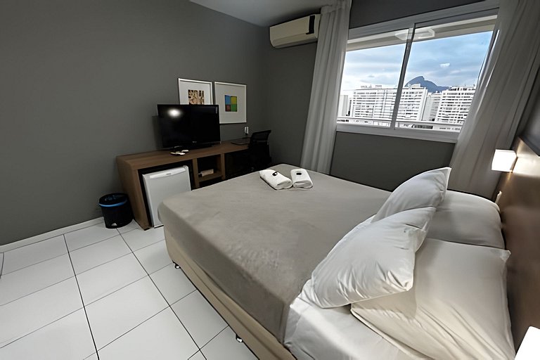 Suíte | Escritorio | Piscina | Sauna | Barra Olimp