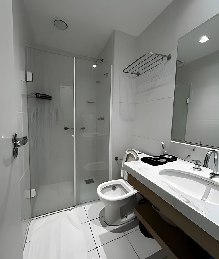 Suíte | Escritorio | Piscina | Sauna | Barra Olimp