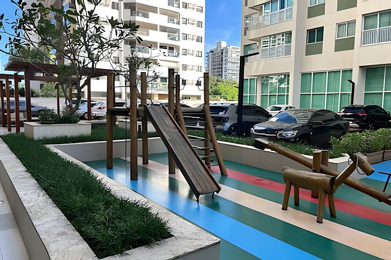 Suíte | Escritorio | Piscina | Sauna | Barra Olimp