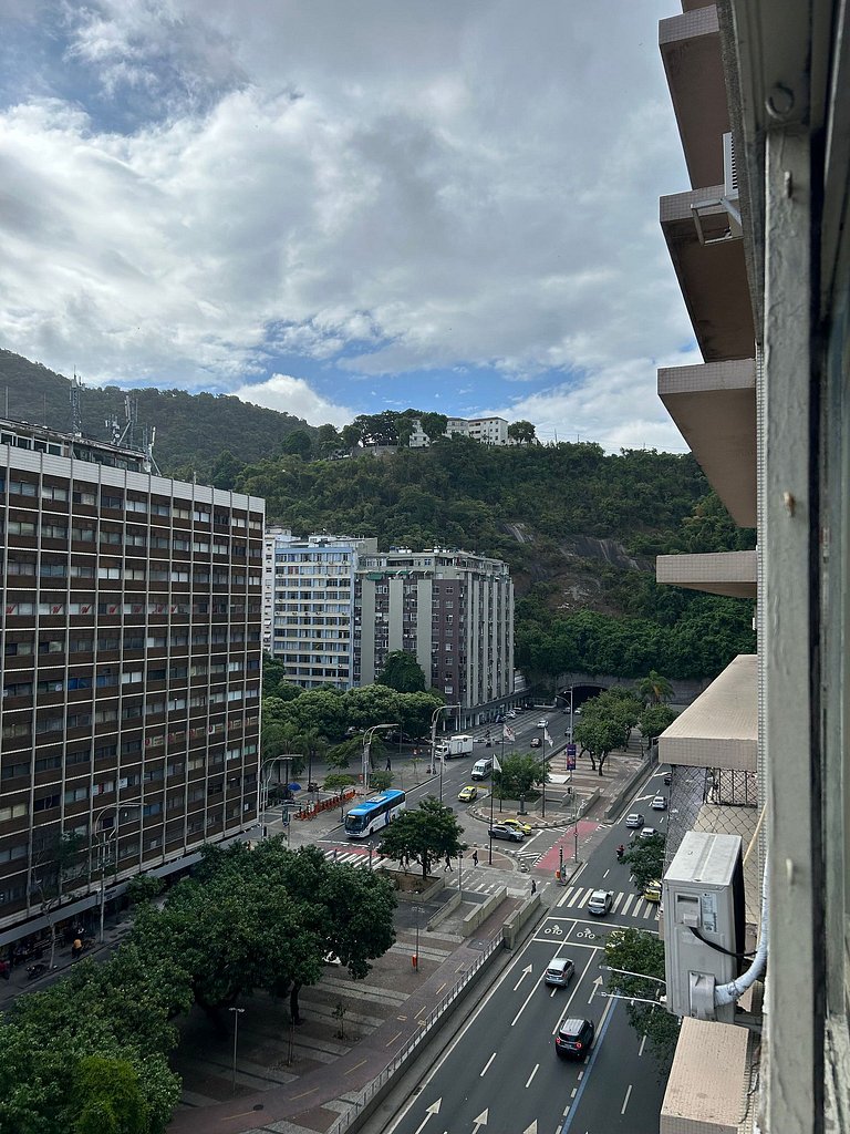 Apartamento em Copacabana vista lateral do mar