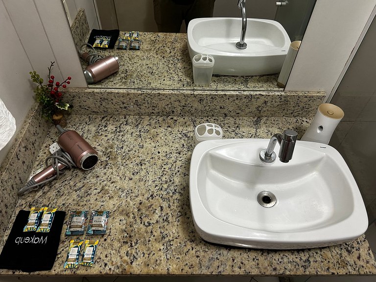 Apartamento em Copacabana vista lateral do mar