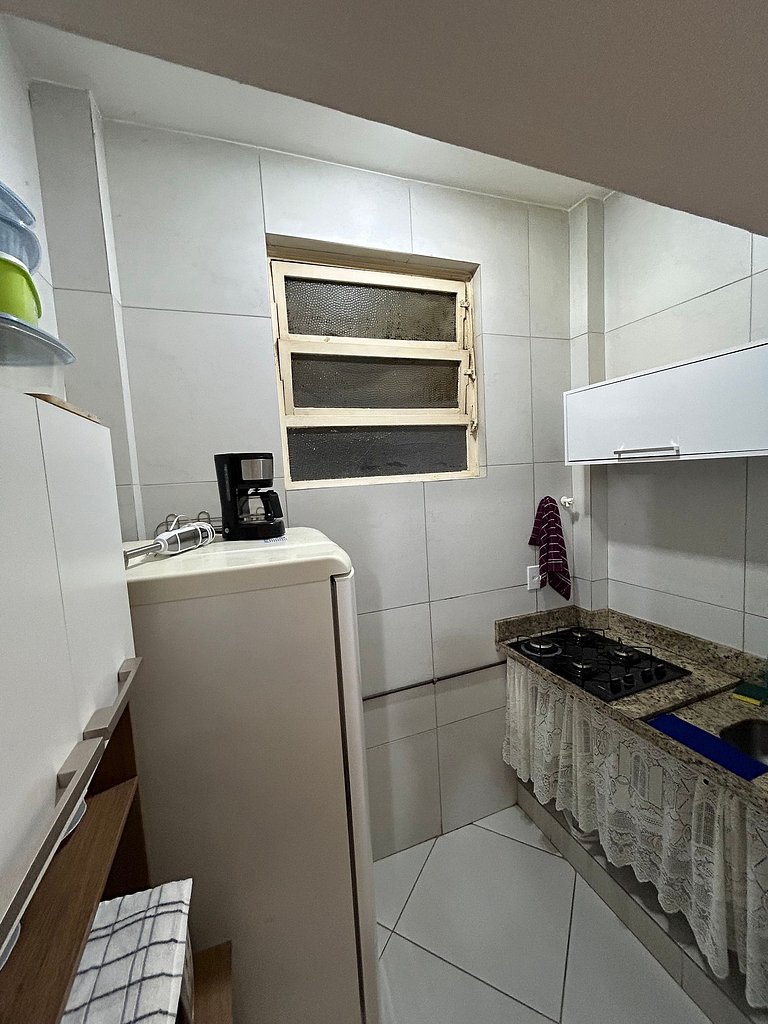 Apartamento em Copacabana vista lateral do mar