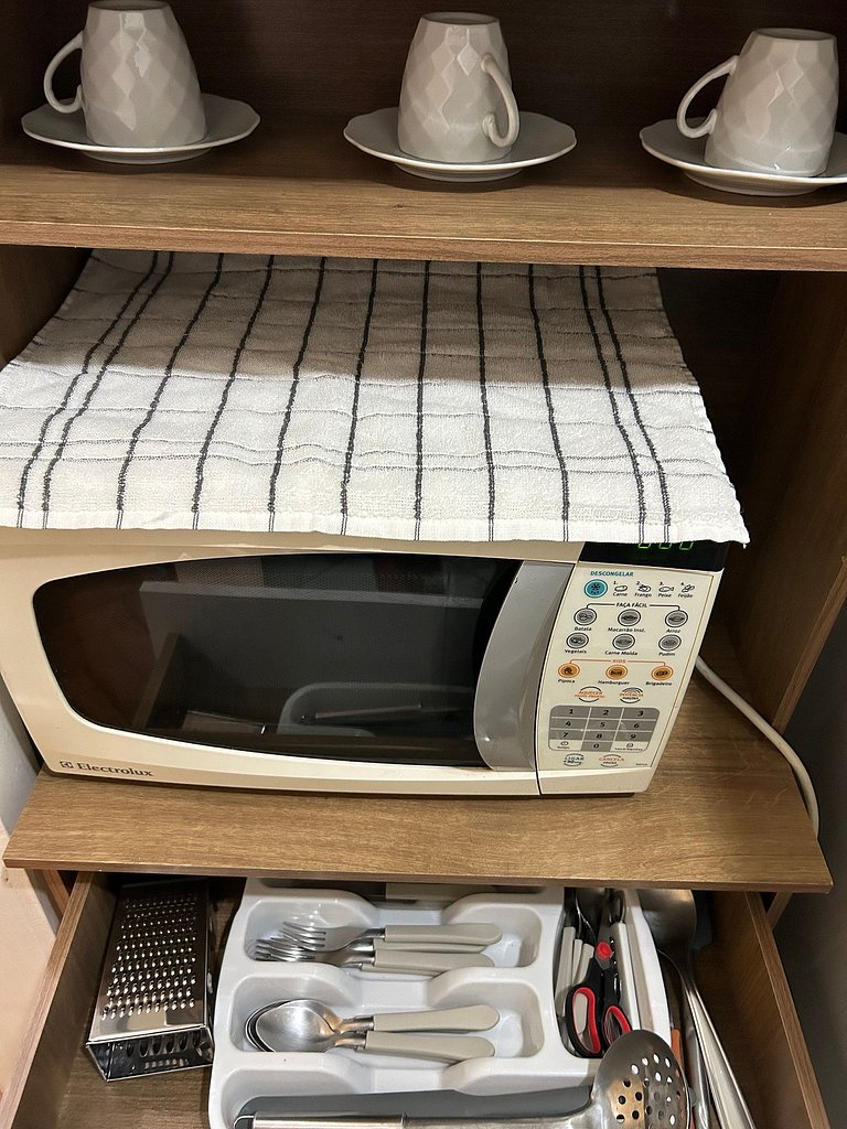 Apartamento em Copacabana vista lateral do mar