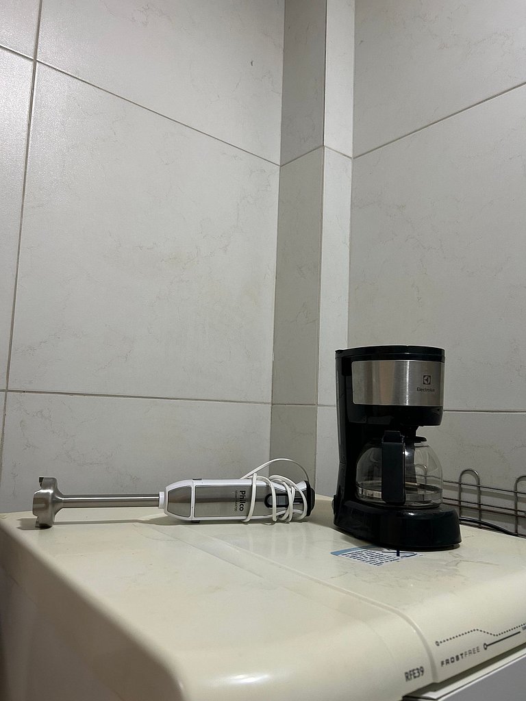 Apartamento em Copacabana vista lateral do mar