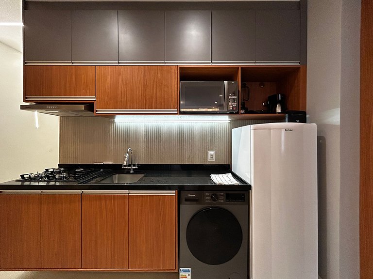 Apart / 150mts da Praia Copacabana/ Moderno/ Cozin