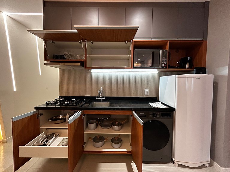 Apart / 150mts da Praia Copacabana/ Moderno/ Cozin