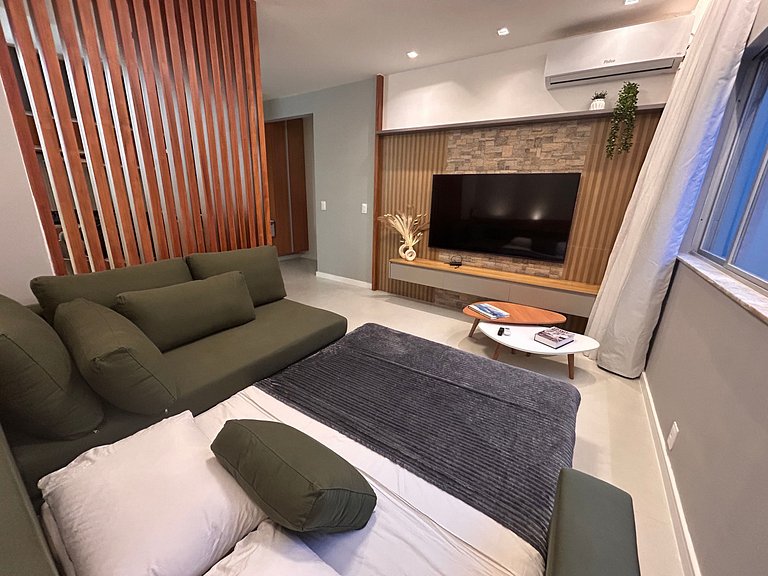 Apart / 150mts da Praia Copacabana/ Moderno/ Cozin