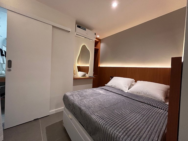 Apart | 150mts da Praia Copacabana| Moderno| Cozin