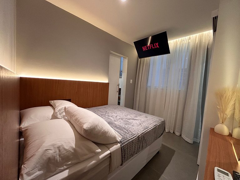 Apart | 150mts da Praia Copacabana| Moderno| Cozin
